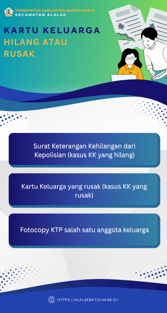 Layanan Kartu Keluarga HilangRusak