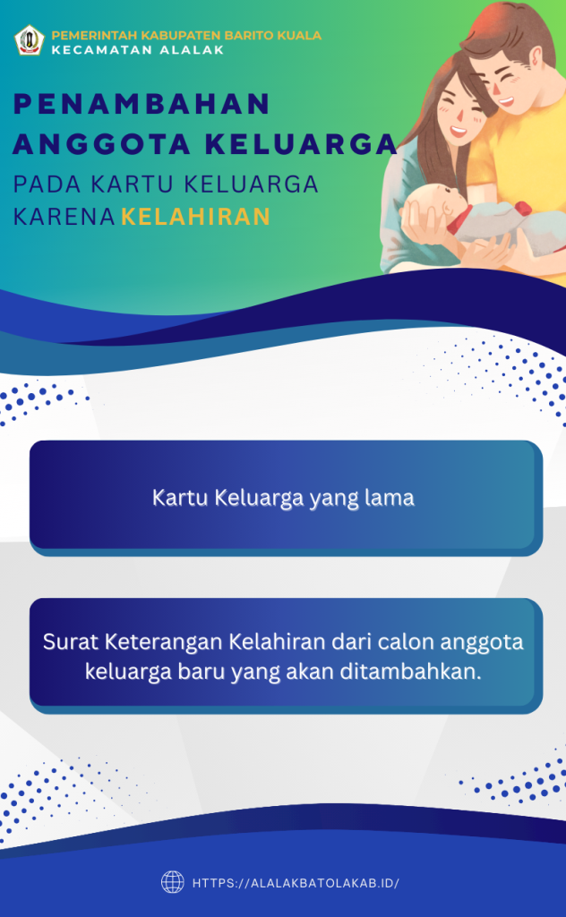 Layanan Penambahan Anggota Karena Kelahiran Pada KK