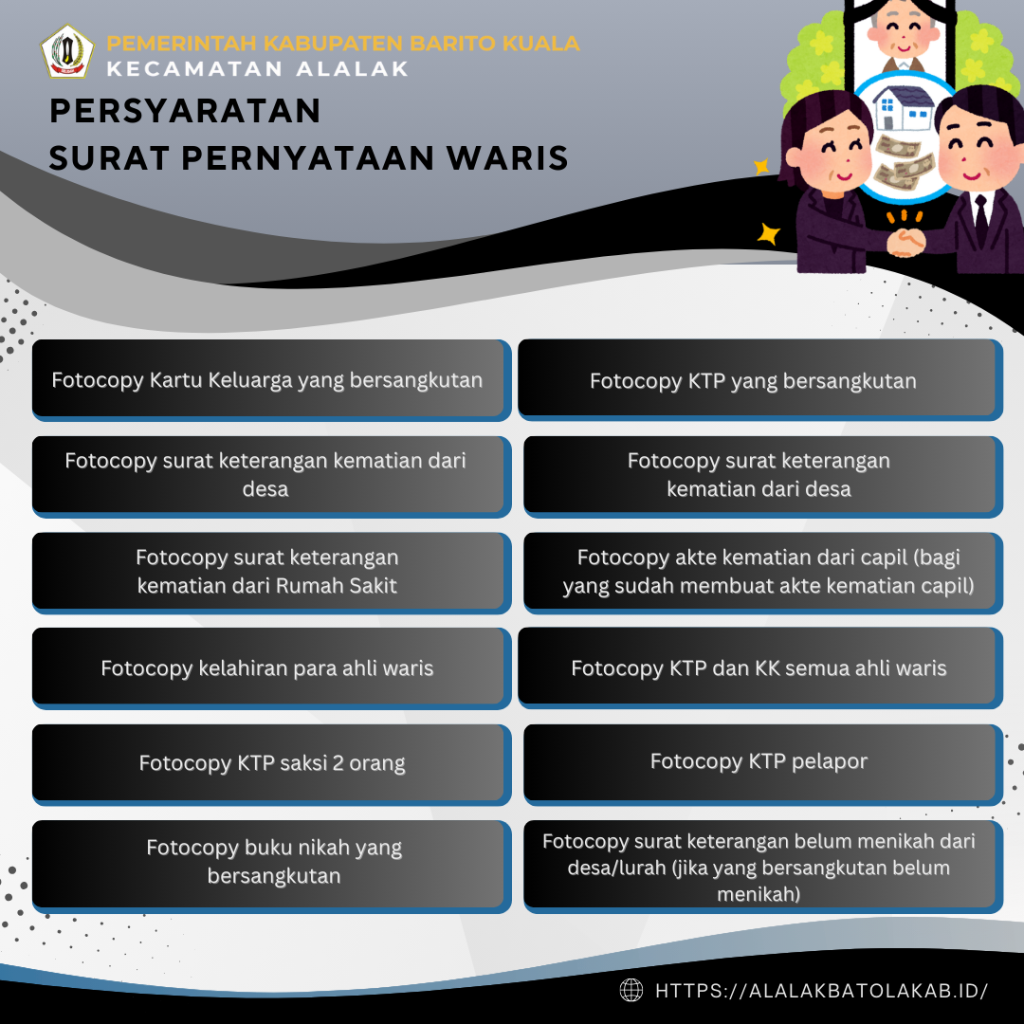 Layanan Pernyataan Ahli Waris