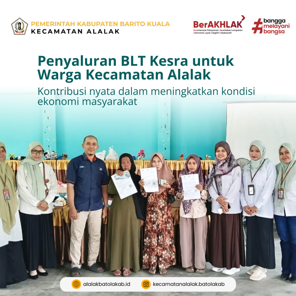 Penyaluran Pembayaran BLT Kesra