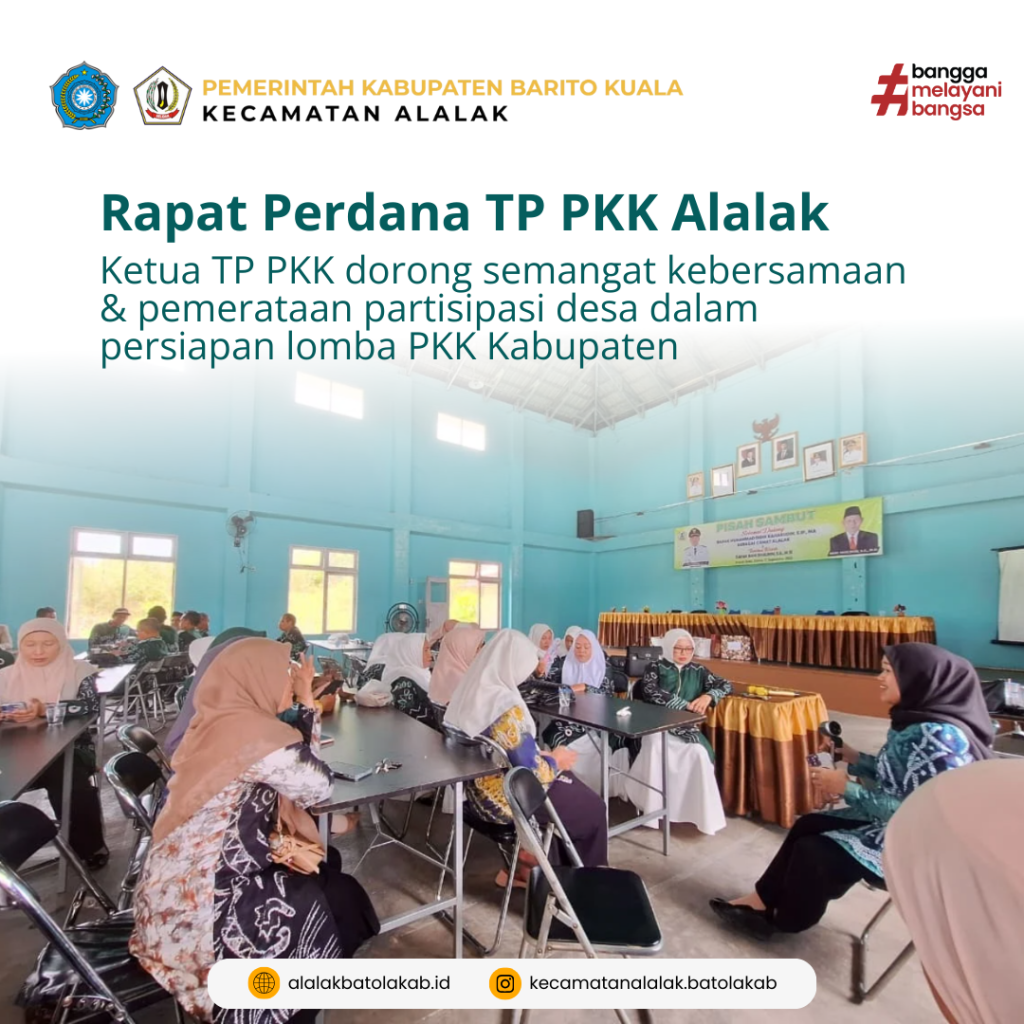 Rapat Perdana TP PKK